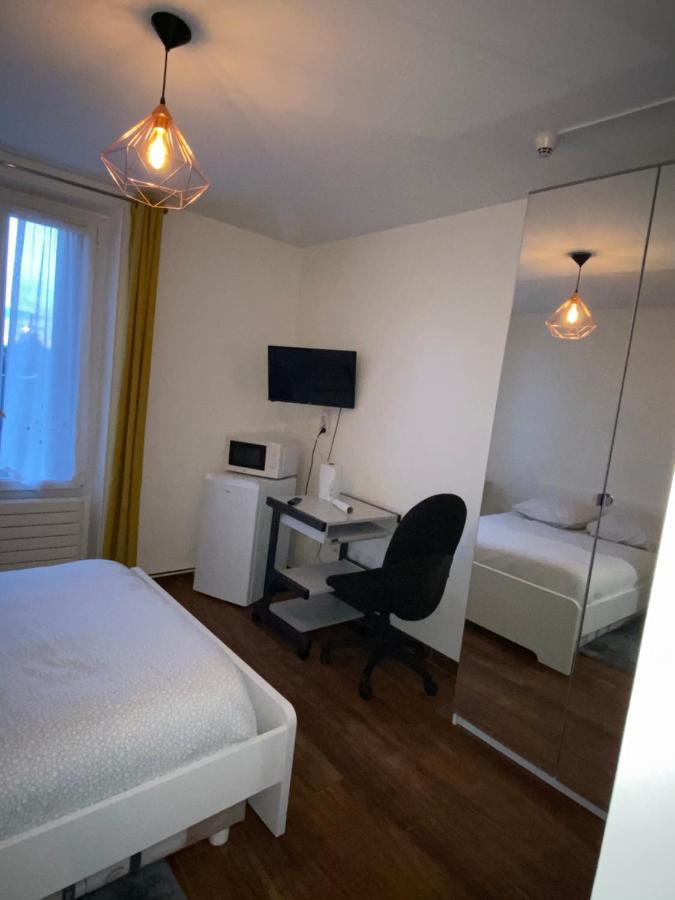 Hotel Cafe De La Gare Bessancourt Exterior foto